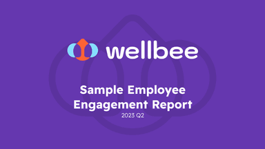 Wellbee Employee Engagement Report